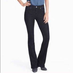 White House Black Market Skinny Flare Jeans dark